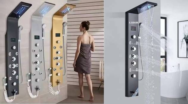 X-XONIER 304 SS Shower 6-in-1 Panel X-XONIER 304 SS Shower 6-in-1 Panel